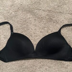 Warner's Elegant Black Bra